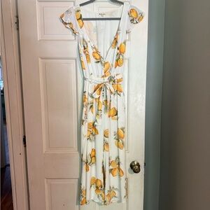 For Love And Lemons lemon print jumper